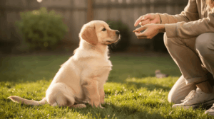 What age to start training a puppy using reward-based cues